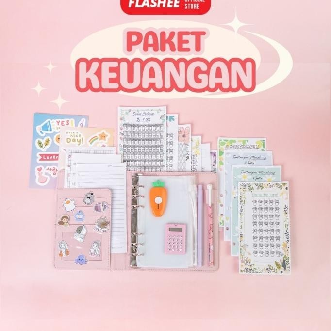 

Paket Budgeting Keuangan Binder A6 Paket Menabung Sinking Fund Ziplock