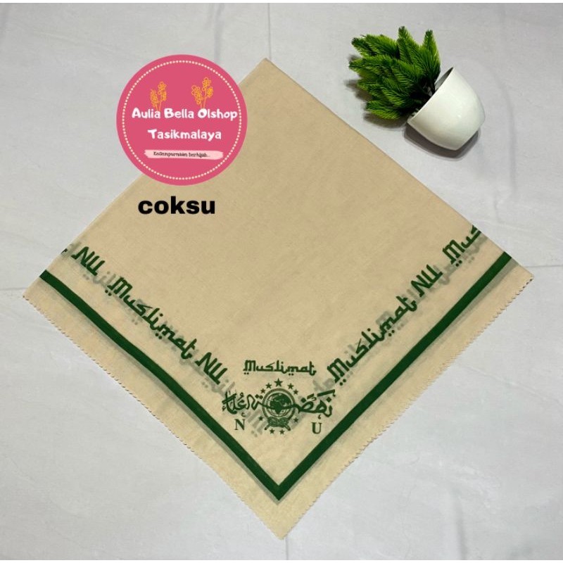 HIJAB MUSLIMAT NU WARNA COKSU // HIJAB MUSLIMAT NU TERLARIS // HIJAB SEGIEMPAT