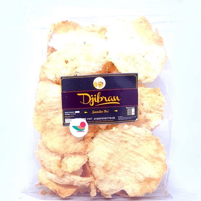 

langsung order saja] DJIBRAN KRUPUK SAMILER MATANG 170gr KERUPUK SAMILER BLITAR ORI PEDAS