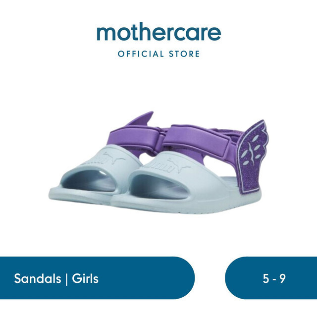 Puma Divecat V2 Injex Hero Glitz Inf - Sandal Anak Perempuan (Biru)