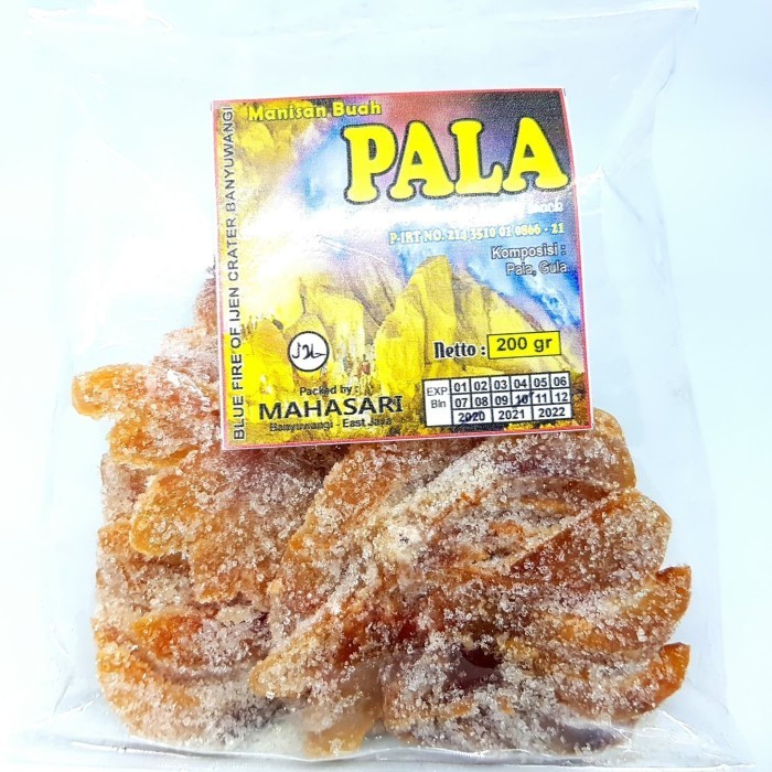 

(:(:(:(] MAHASARI MANISAN BUAH PALA 200gr