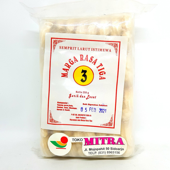 

@=@=@=@=] MARGA TIGA RASA SEMPRIT LARUT ISTIMEWA 250gr