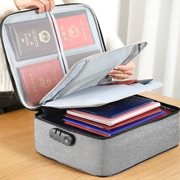 

tas dokumen / kotak penyimpanan / arsip koper / tempat berkas