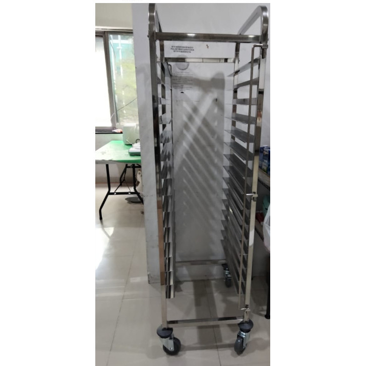 Paket Trolley Bakery + 5 Pcs Loyang 40 X 60 X 3 Cm