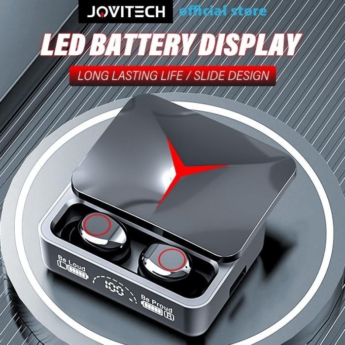 NEW JOVITECH TWS M90 PRO EARPHONE GAMING WIRELESS BLUETOOTH HEADSET - T57