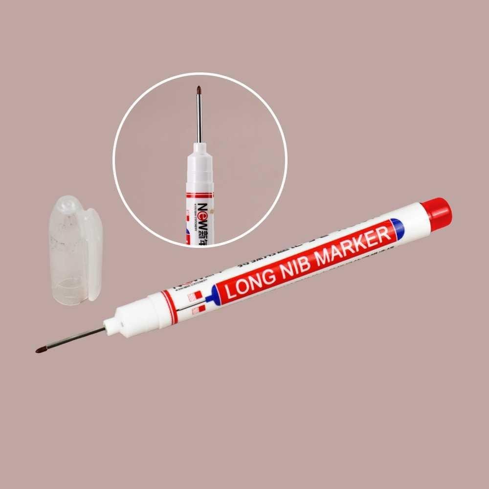 

NEW Spidol Kepala Panjang Long Nib Head Marker Waterproof - 317