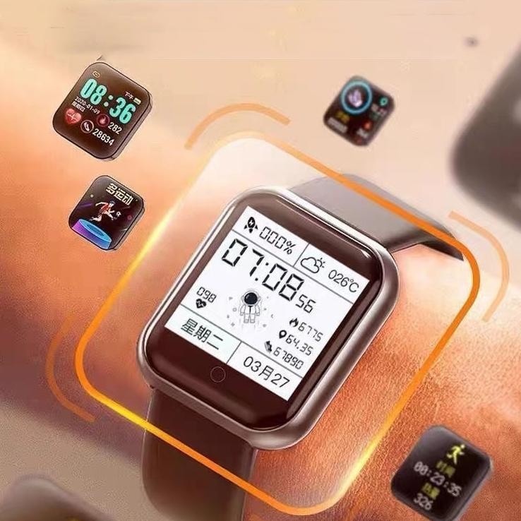 Big Sale Jam Smartwacth Gelang Pintar Panggilan Bluetooth Jam Tangan Teknologi Hitam Multifungsi Ola