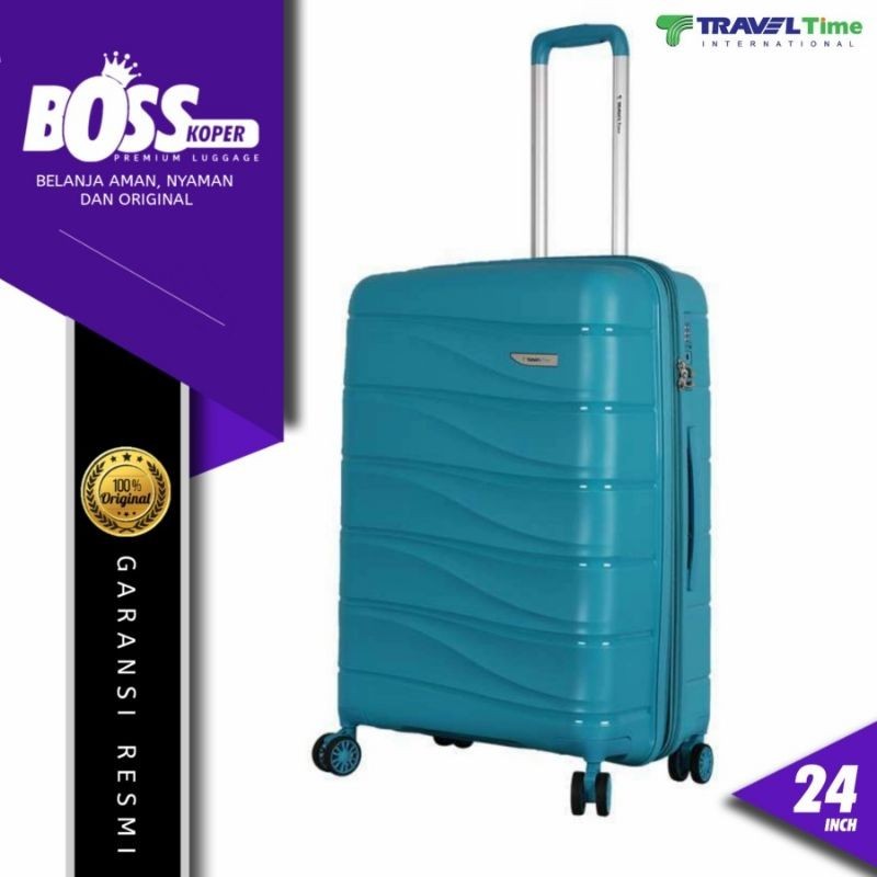 Koper TRAVEL TIME 24 Inch Medium Expandable + TSA Lock Original