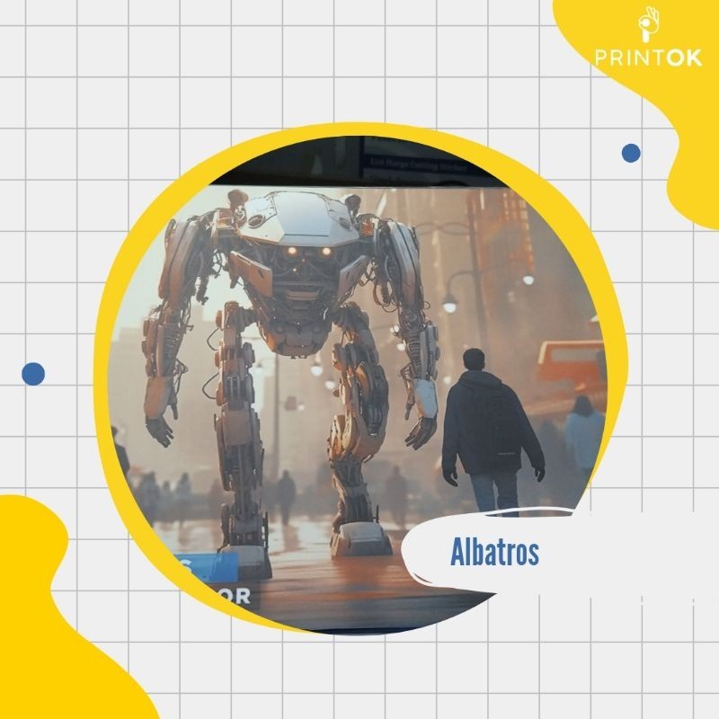 Cetak Poster Albatros Ukuran Besar