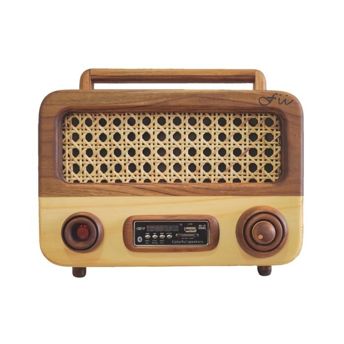 ready Radio Kayu Vintage Return Model Wijaya Kusuma