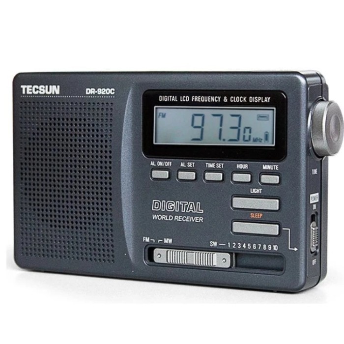 ready TECSUN R-9700DX / DR-920C FM SW MW High Sensitivity Dunia Band Radio