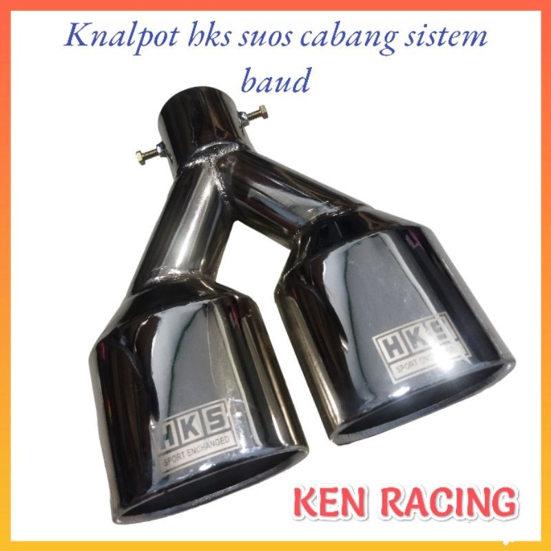 knalpot hks suos cabang sistem baud untuk mobil bensin l300 ragasa umplung canter hino traga panter