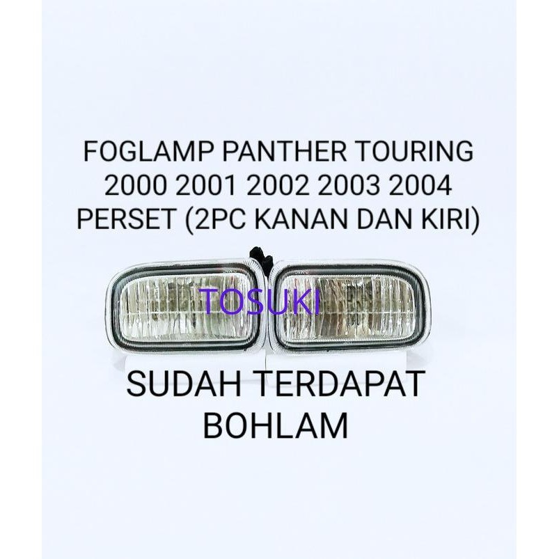 FOGLAMP PANTHER 2000 2001 2002 2003 2004 KAPSUL LAMPU BEMPER FOG LAMP