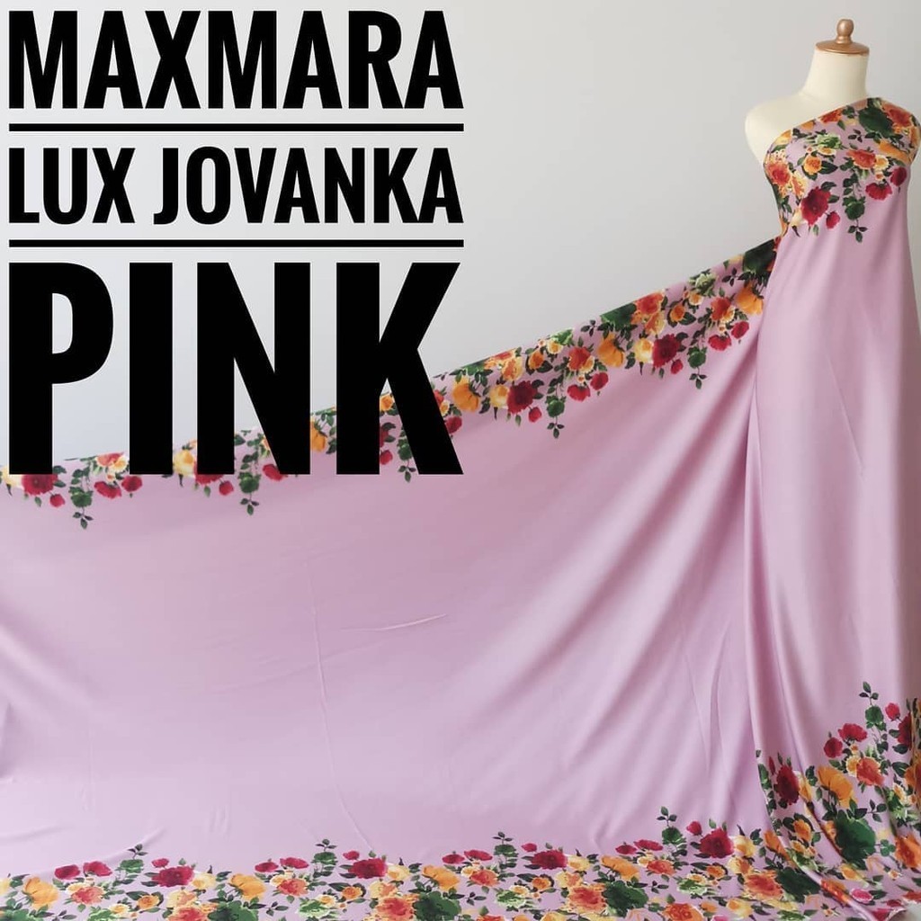 Kain Meteran Maxmara Lux Jovanka Pink  (0.5M)