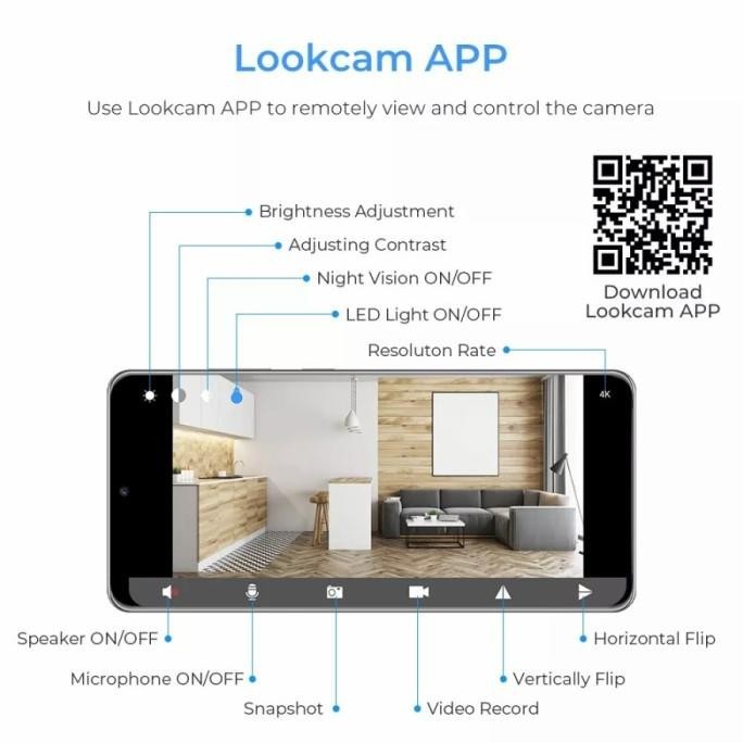 Baru ISALSTORE15 KAMERA PENGINTAI KECIL CCTV MINI TERSEMBUNYI TANPA KABEL