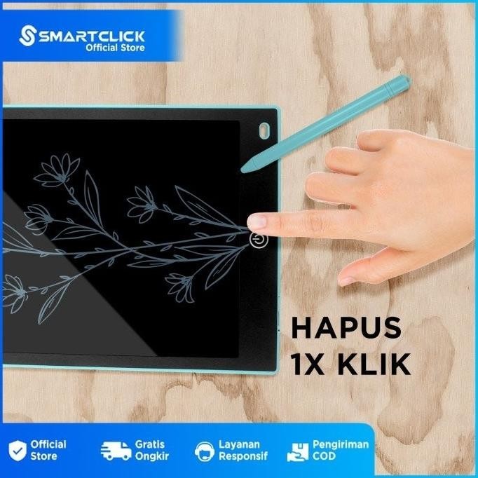 var Smartclick LCD Writing Board Drawing Tablet Gambar Anak 12 inch