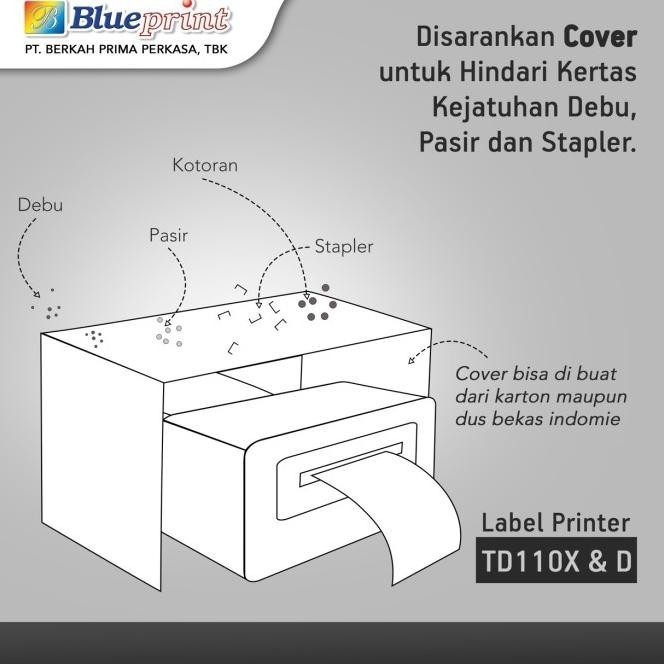 Blueprint - Thermal Sticker Resi Printer Label Td110X Usb