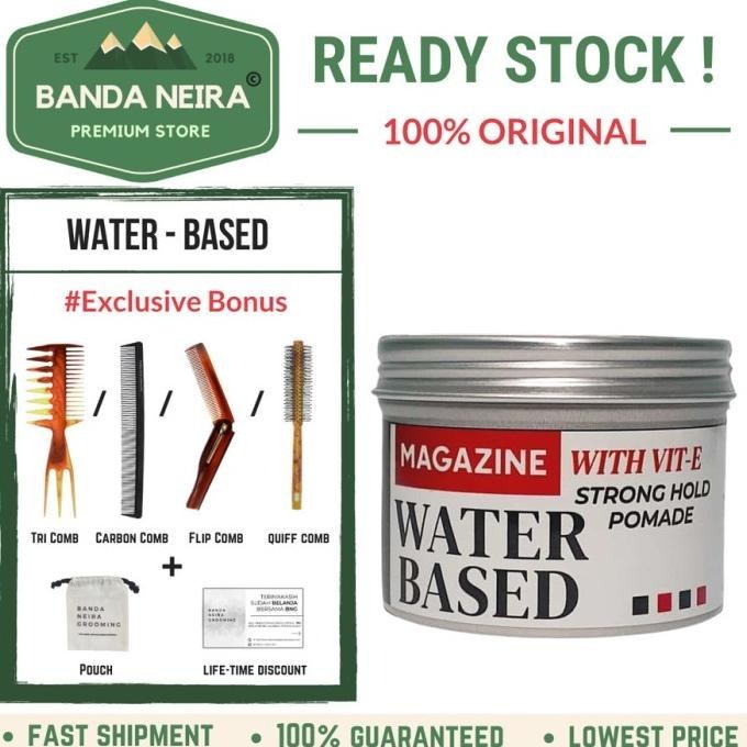 TRAUMFOLG Magazine Waterbased Water Based Pomade