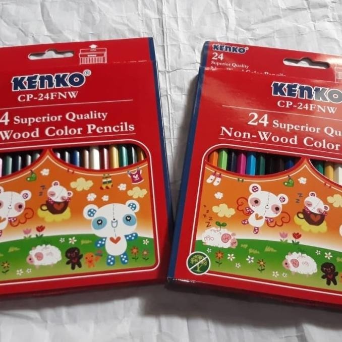 

Model baru - PENCIL WARNA KENKO 24 CP-24FNW .,