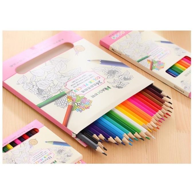 

Trendy Pensil Warna / Color Pencil Motif Bunga S7007
