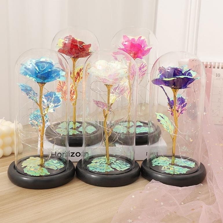 

COD Ibu kanguruBisa COD Lampu LED Bunga Kemasan Kotak Hadiah Yang Indah Mawar Dekorasi Bunga Mawar Kaca di Kubah Kaca Hadiah untuk Wanita Hadiah untuk Nenek, Kasih Sayang Berkualitas