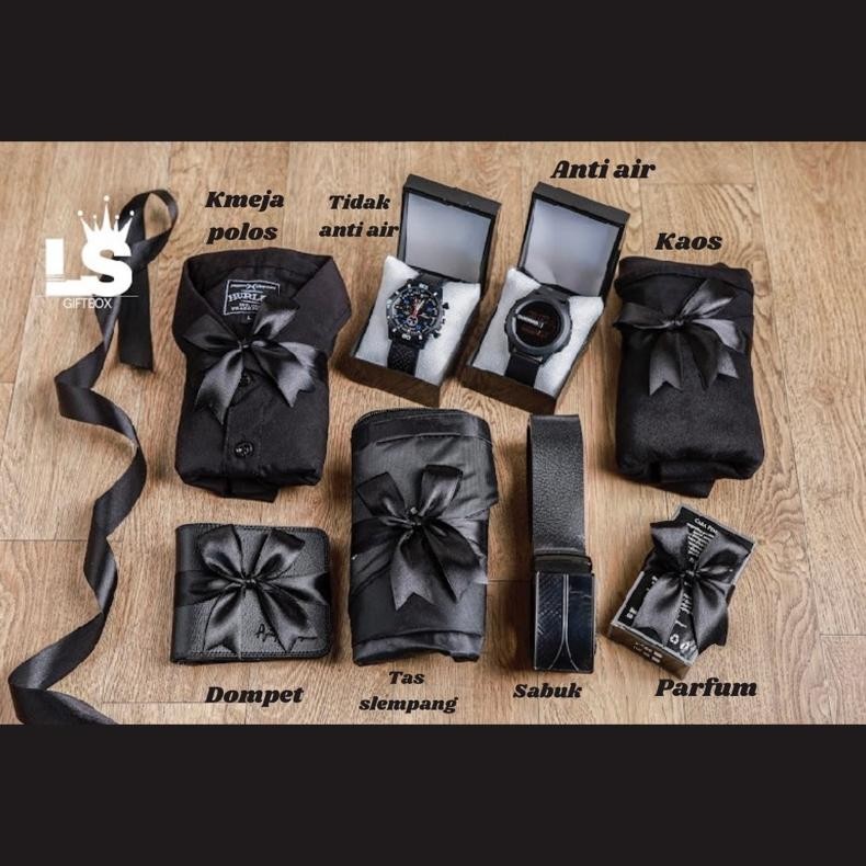

Sale HAMPERS COWOK EDISI FULL BLACK (HARD BOX PREMIUM) Murah