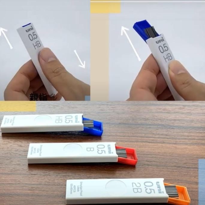 

Kekinian - UNI Mechanical Pencil Lead Nano Dia 0.5 UL-S-0.5-40 Isi Pensil Mekanik