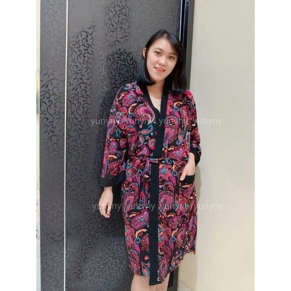 KIMONO HANDUK MANDI WANITA DEWASA MOTIF BATIK