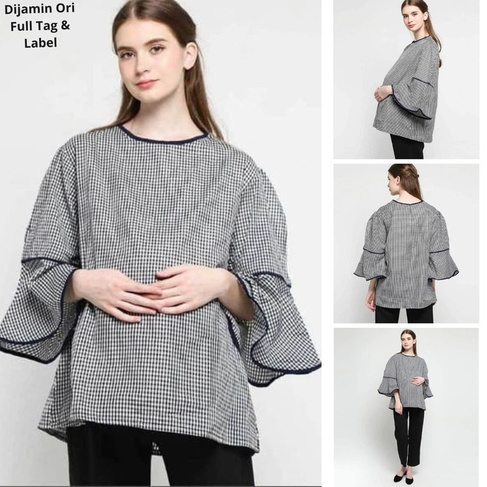 Manchu Baju Hamil/Kemeja Hamil/Blouse Hamil/Baju Hamil Jumbo Azalea