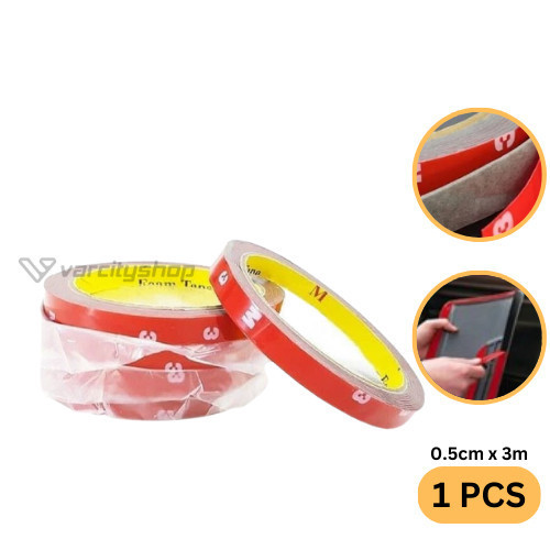 

E71 Perekat Isolasi 3M 0.5cm x 3meter Double Tape Foam 3M Rep