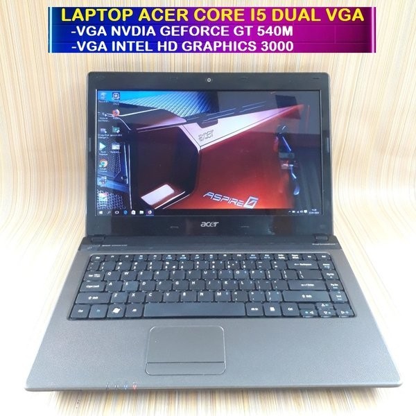 Part laptop acer vga 1gb ram 4gb bergaransi