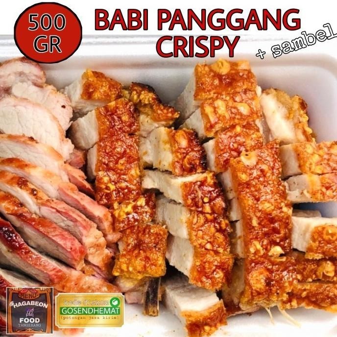 

500Gr Babi Panggang Crispy Kriuk- Crispy Pork Roasted HAGABEON