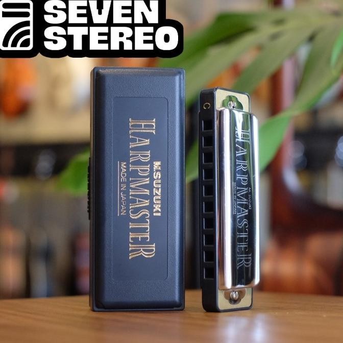 Suzuki Harpmaster MR200 Harmonika Diatonic 10 Hole Kunci C