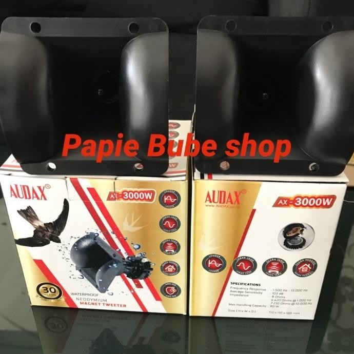Tweeter Audax Ax 3000 W (waterproof) Neodymium