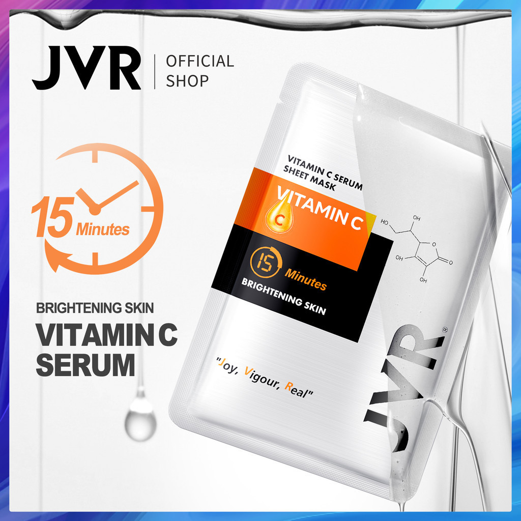 JVR Vitamin C Serum Sheet Mask | 25g