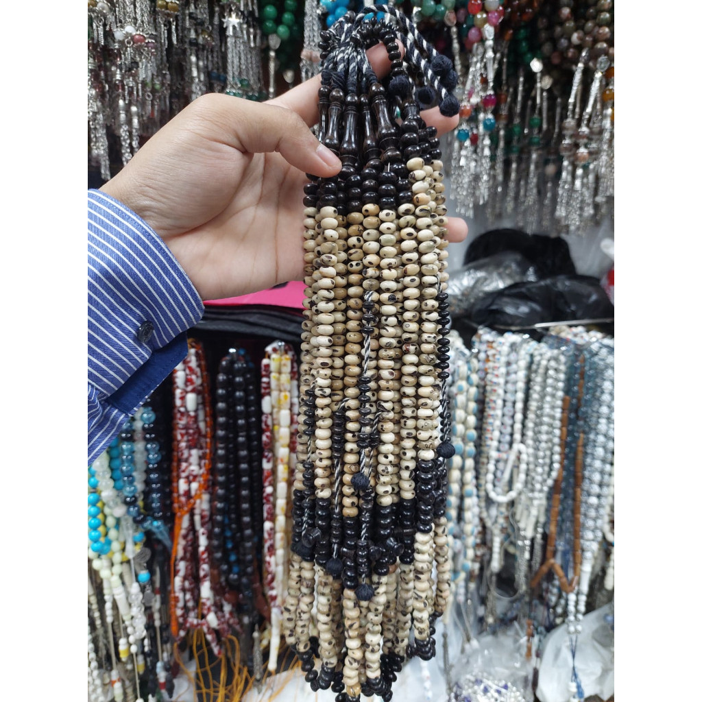[SYAR'I MINERV] TASBIH OUD SOLIB MIX ABANUS PIPIH TASBIH KAYU OUD SHOLIB MIX ABANOS PIPIH TASBIH OUD