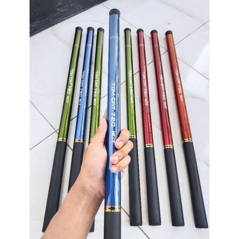 Tegek Bendera Sholawat Murah, Joran Pancing ukuran 720cm/7,2 meter 630cm/6,3 meter medium kuat