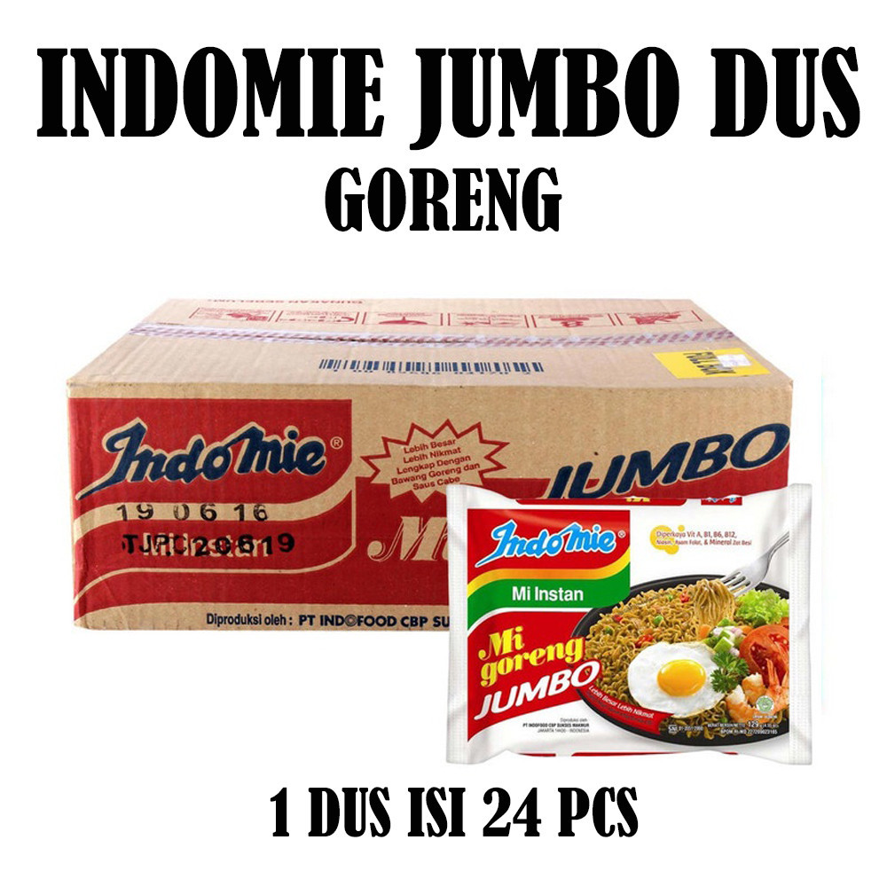 

INDOMIE GORENG JUMBO DUS ISI 24