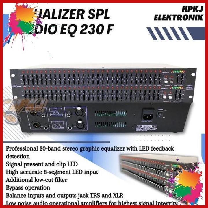 equaliser spl audio eq 230 f equaliser spl audio eq-230f (kwj)