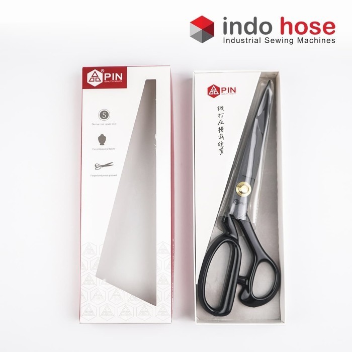 

Indohose Pin 09 Gunting Kain Jahit Baja Profesional Tajam - 9 Inch