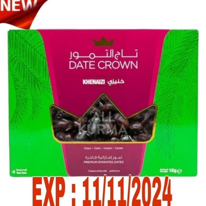 

Kurma Date Crown Khenaizi 1Kg