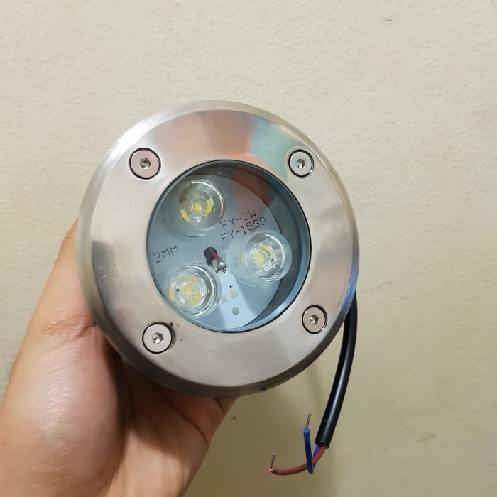 Lampu Lantai 3Watt Lampu Tanam Dilantai 3 Watt Warmwhite Best