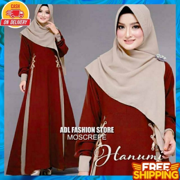 Gamis Dewasa Terbaru 2024 Games Bsju Perempuan Tren Masa Wisuda Dress Bres Maxi Dress Panjang Dresh 