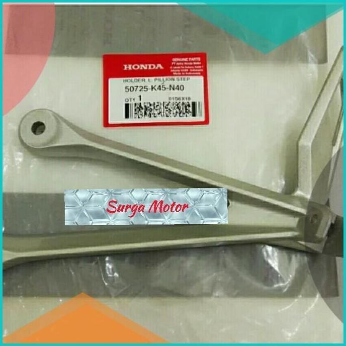 Holder Pillion footstep foot step CBR150R K45G kiri belakang ORI AHM 1