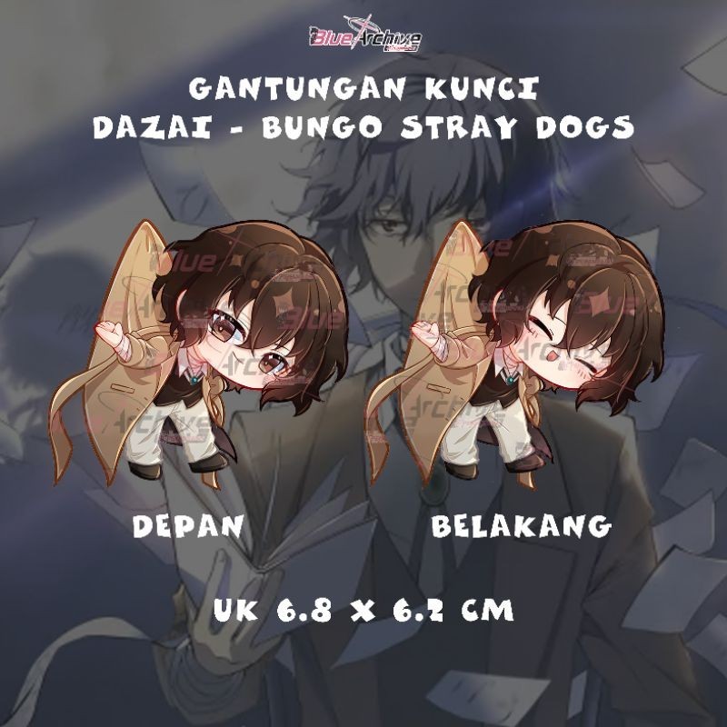 Ganci Anime Dazai Bungo Stray Dogs
