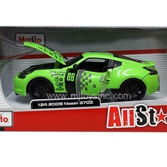 Hot Sale Diecast Maisto 1:24 Nissan 370Z Hijau Termurah