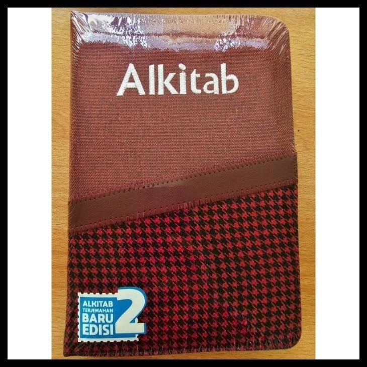 

terbaru !!! alkitab kristen uk.besar cover resleting tb2 064 ti sapolo ready