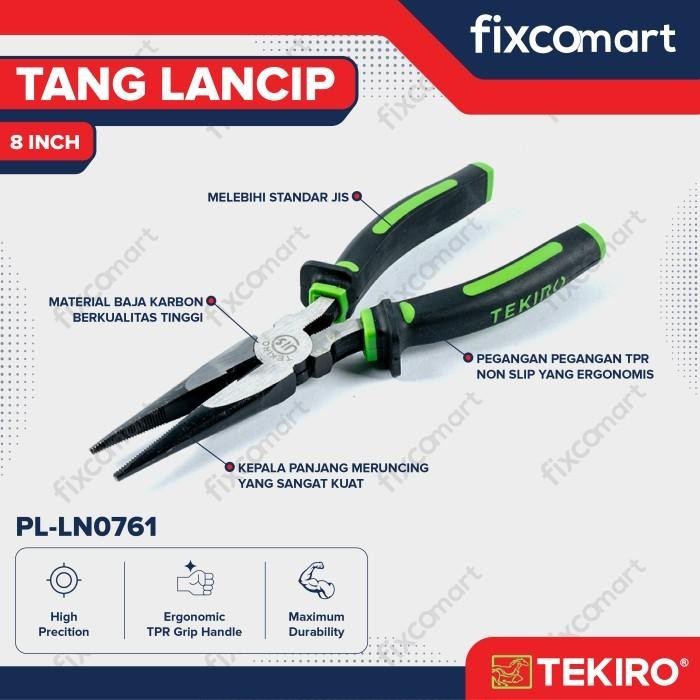 TANG LANCIP TEKIRO 8 INCH / TANG CUCUT
