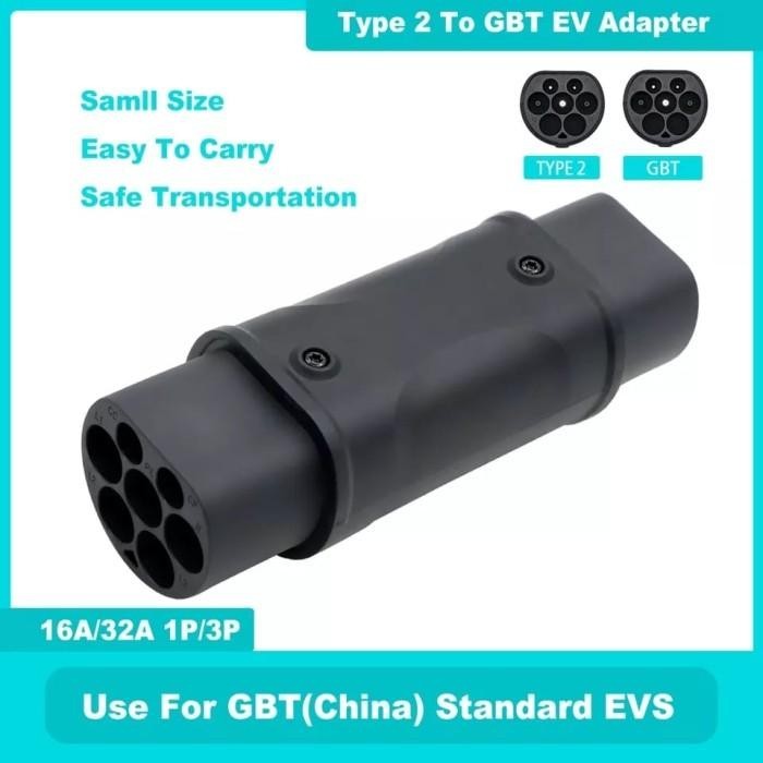 Adaptor Charger EV Type 2 to GB/T for Wuling AirEV Premium Original