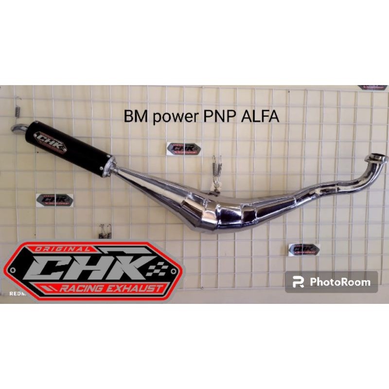 knalpot ALFA BM power CHK PNP Yamaha alfa